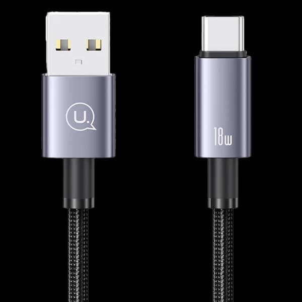 کابل شارژ USB به TYPE-C یوسمز مدل SJ680 طول 25 سانتی متر