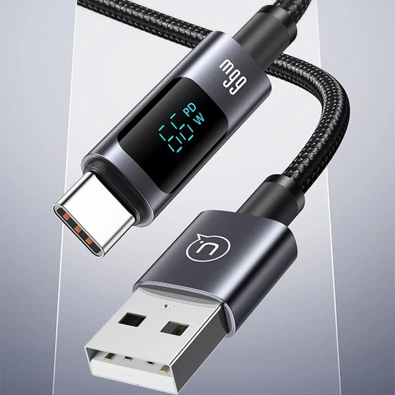 کابل شارژ USB به TYPE-C یوسمز مدل SJ673 طول 1.2 متر — تصویر ۵