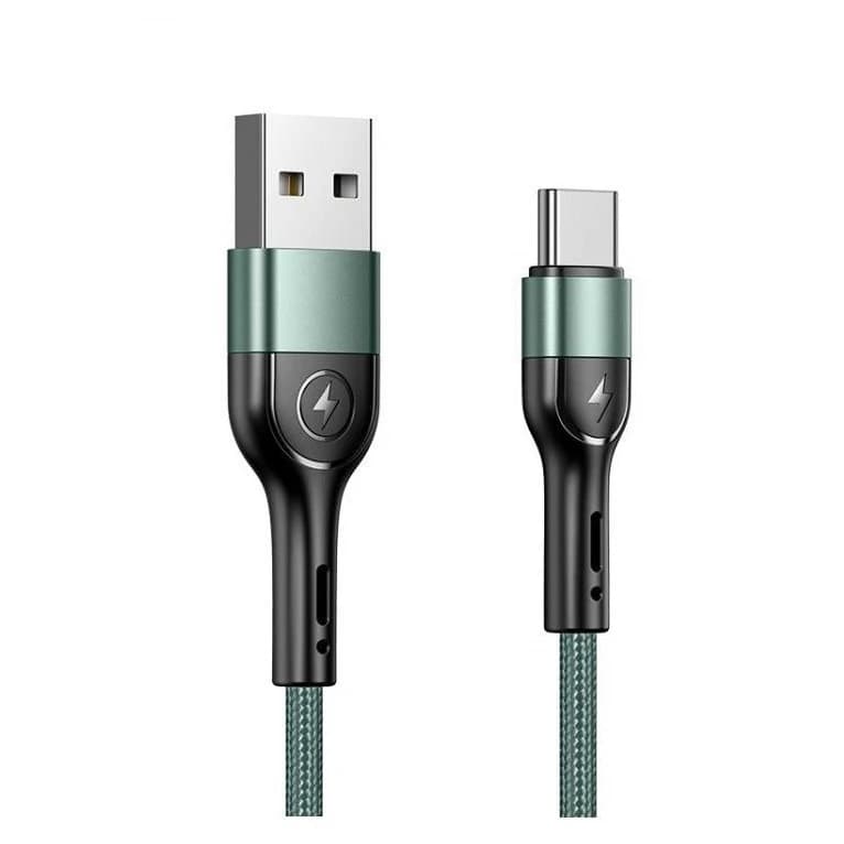 کابل شارژ USB به TYPE-C یوسمز مدل SJ449 طول 1 متر
