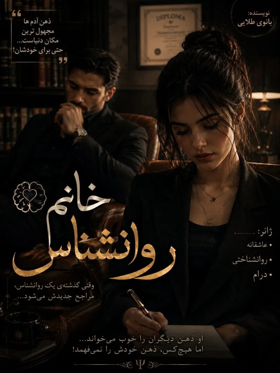 رمان خانم روانشناس اثر بانوی طلایی — تصویر ۲