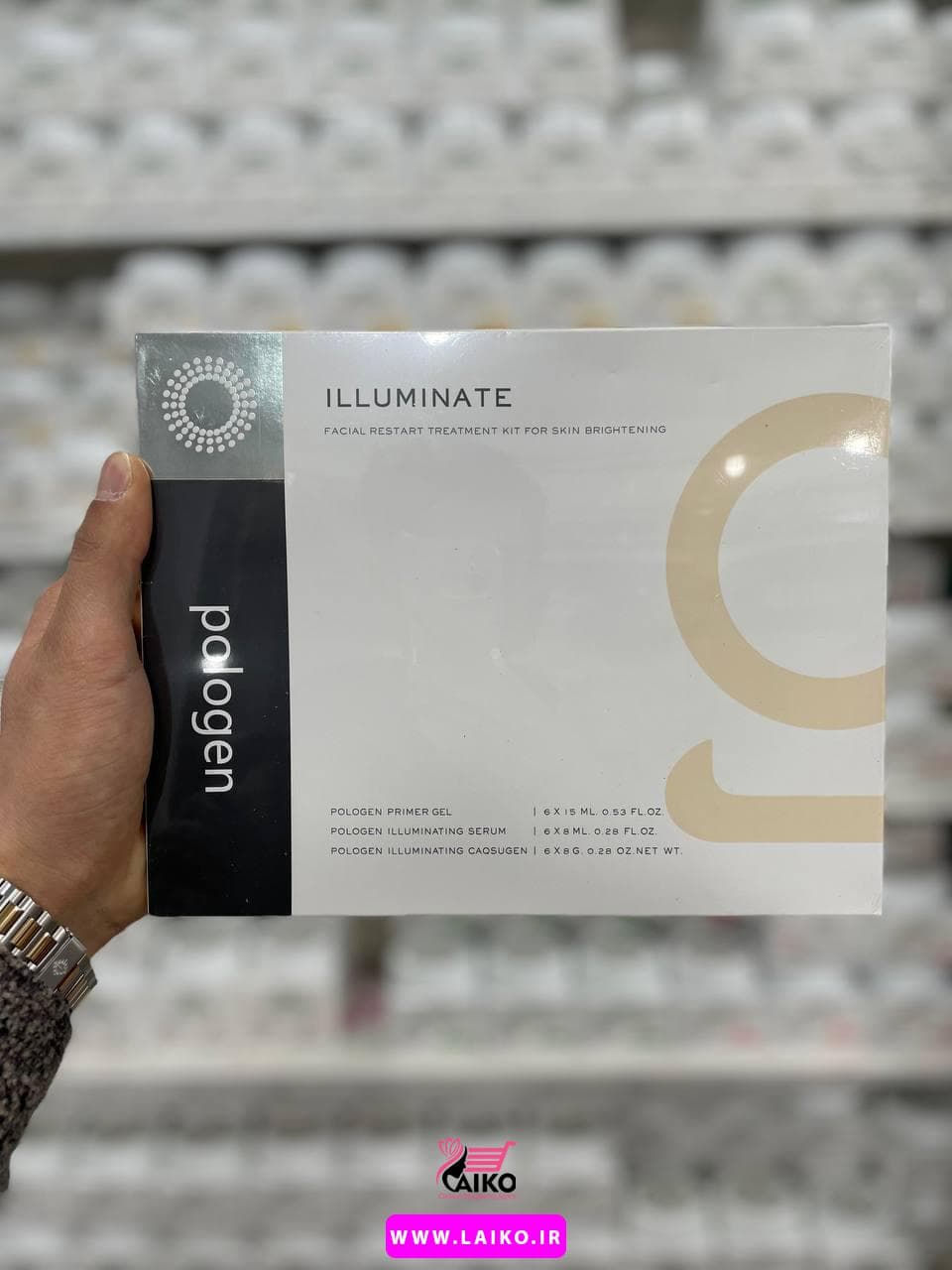 کیت ضدلک و روشن کننده اورجینال پلاژن مدل ILLUMINATE بسته 6 عددی — تصویر ۵