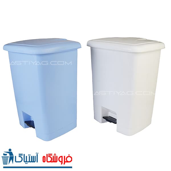 سطل زباله پلاستیکی پدالی اداری – کد 730 — تصویر ۶