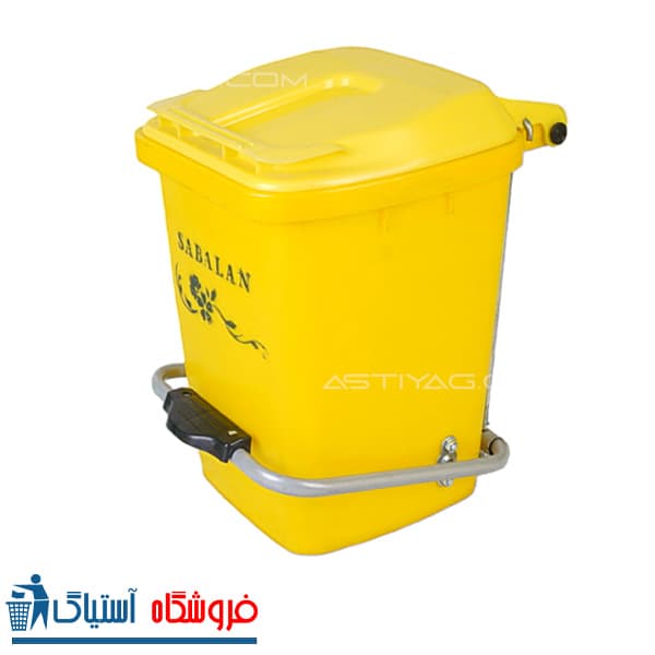 سطل زباله پلاستیکی – کد محصول: 214/1 — تصویر ۲
