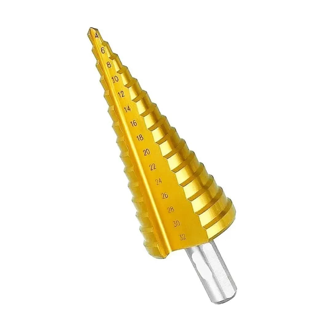 مته کاجی (مخروطی) سایز ۴ تا ۳۲ میلیمتر