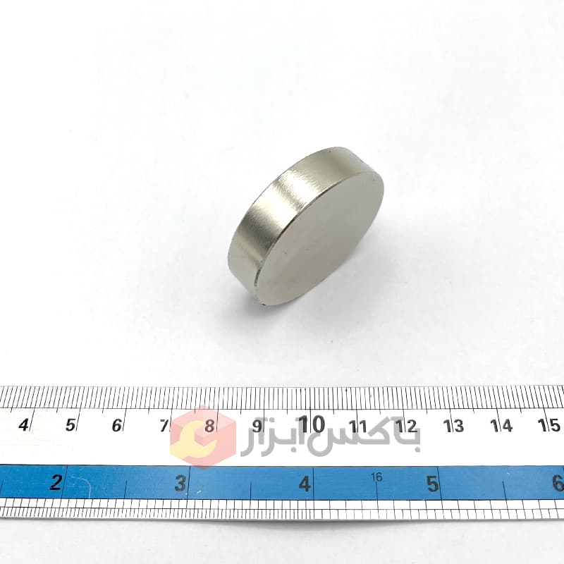 آهنربا نئودیمیوم دیسکی 10×40 میلیمتر گرید 42 — تصویر ۲