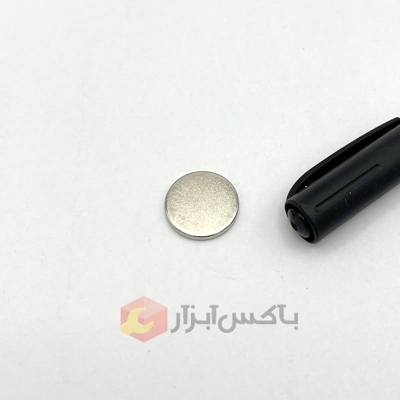 آهنربا نئودیمیوم دیسکی 2×18 میلیمتر گرید 42 — تصویر ۳