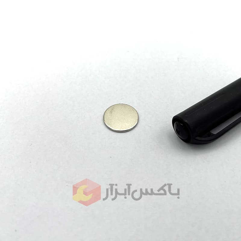آهنربا نئودیمیوم دیسکی 1×15 میلیمتر گرید 42 — تصویر ۳