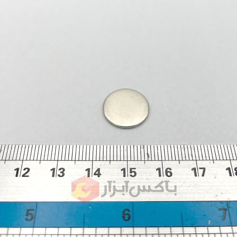 آهنربا نئودیمیوم دیسکی 1×15 میلیمتر گرید 42