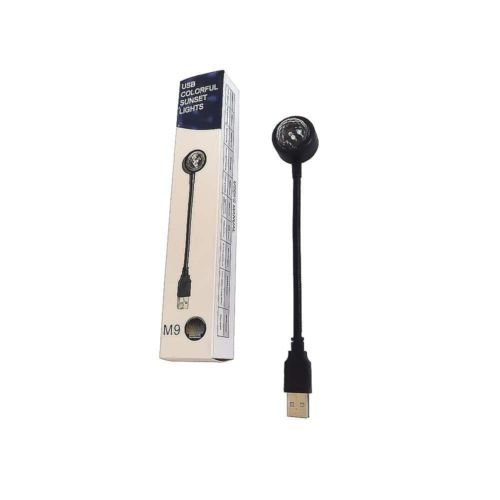 چراغ کهکشانی سقف خودرو (هفت رنگ) USB لیزری — تصویر ۸