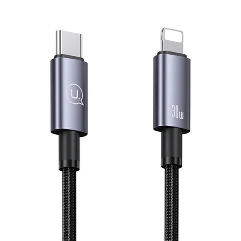 کابل شارژ USB به LIGHTNING یوسمز مدل SJ662 طول 1.2 متر