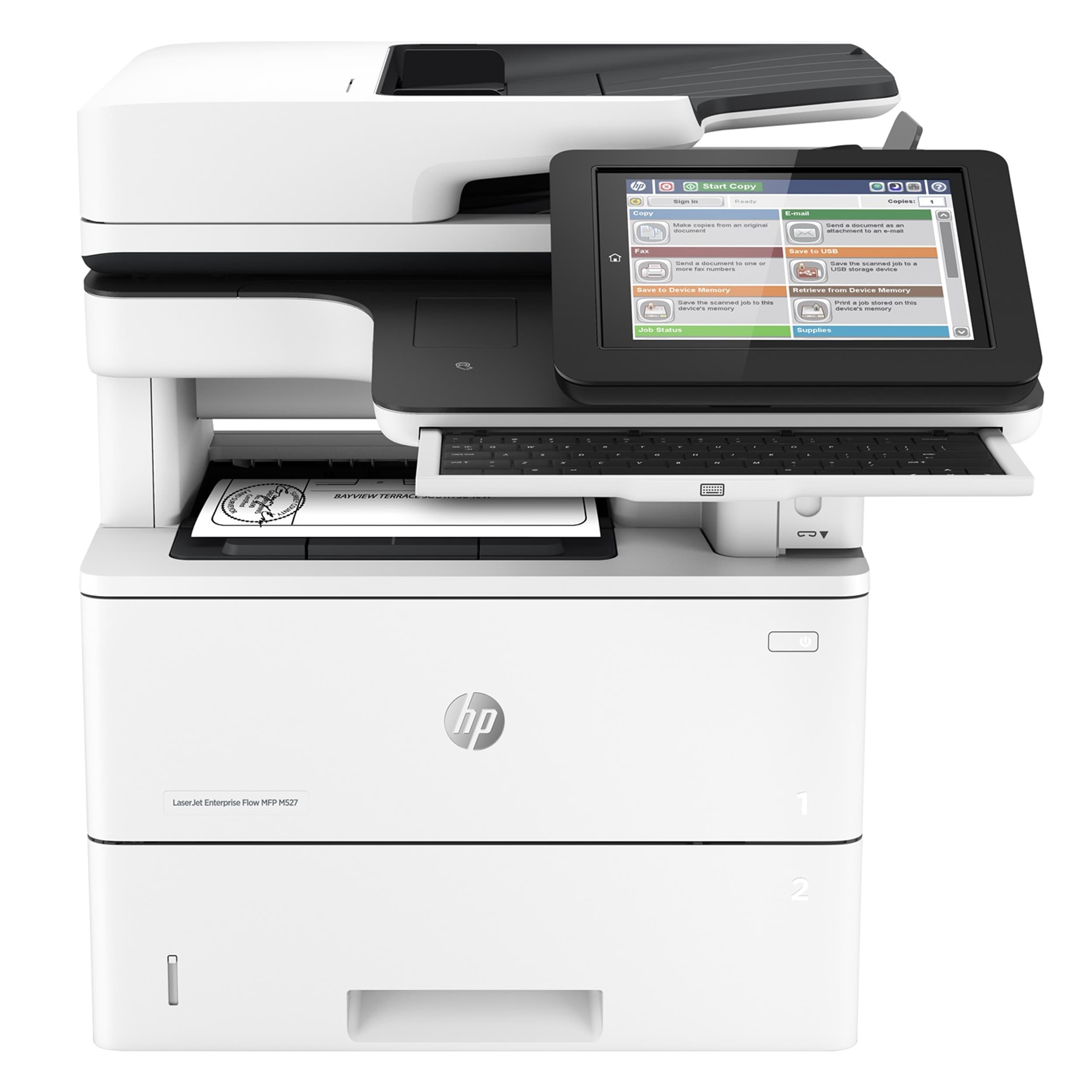 پرینتر چندکاره لیزری HP LaserJet Enterprise MFP M527dn multifunction استوک وارداتی (220 ولتی) — تصویر ۹