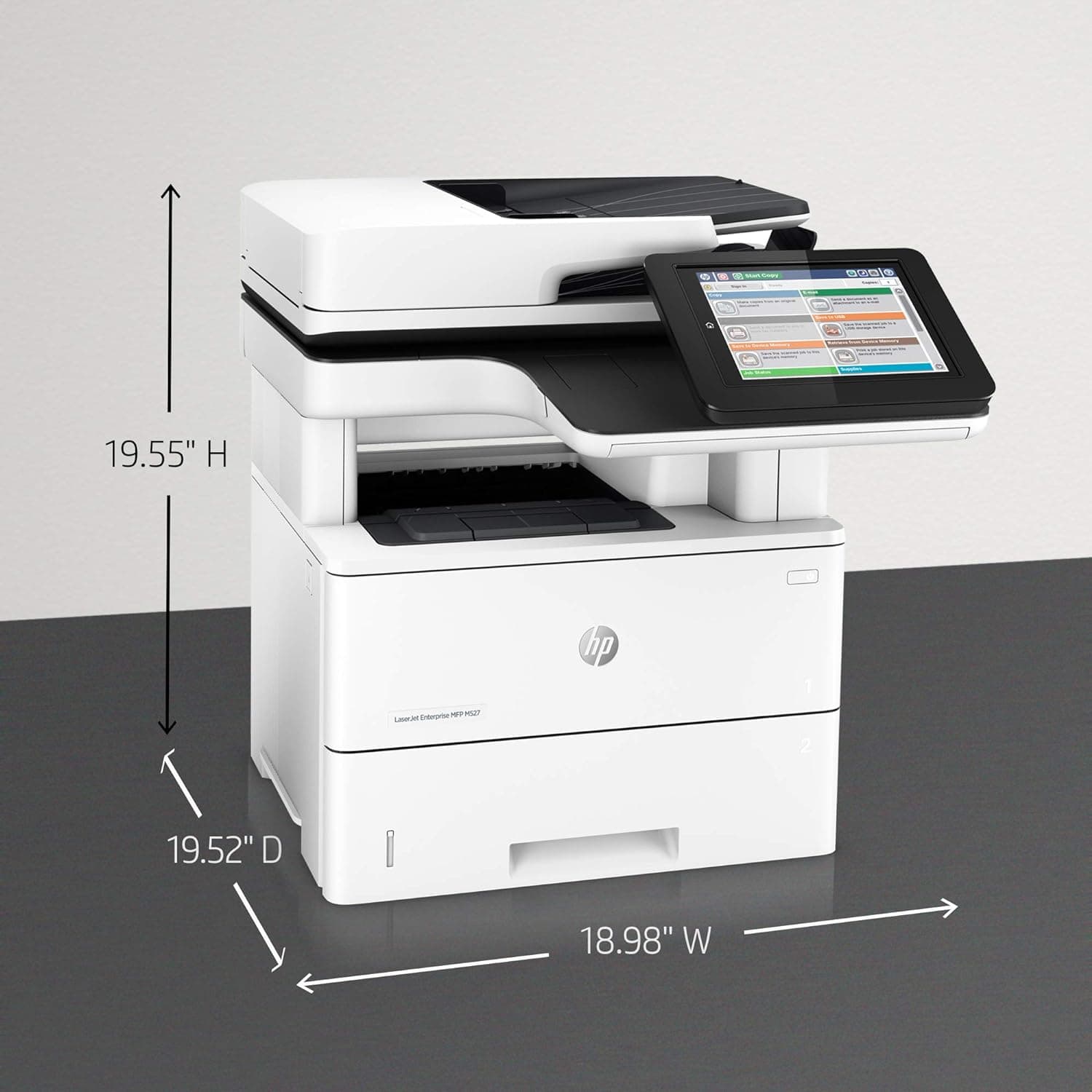 پرینتر چندکاره لیزری HP LaserJet Enterprise MFP M527dn multifunction استوک وارداتی (220 ولتی) — تصویر ۵