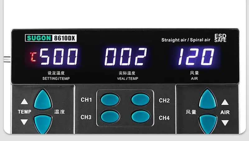 هیتر دیجیتال سوگون مدل Sugon 8610DX — تصویر ۲
