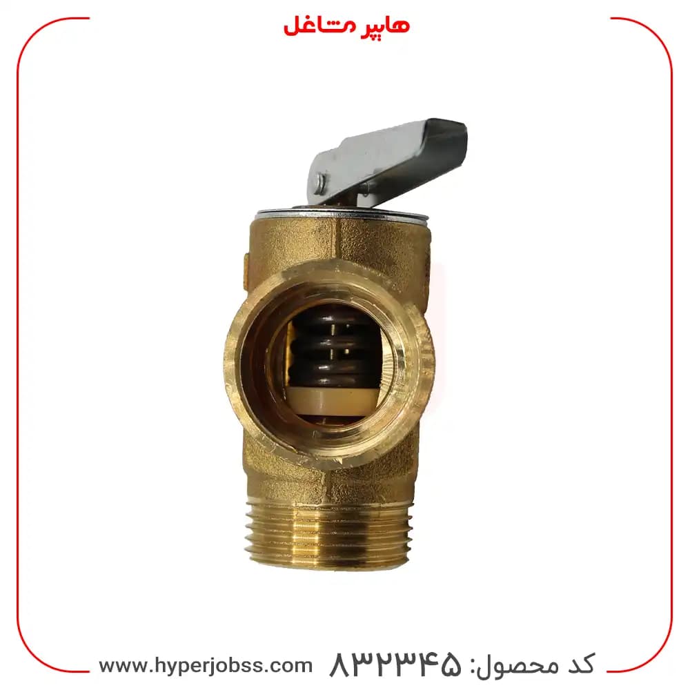 شیر اطمینان آبگرمکن مخزنی مدل مرکب حرارتی – فشاری — تصویر ۷