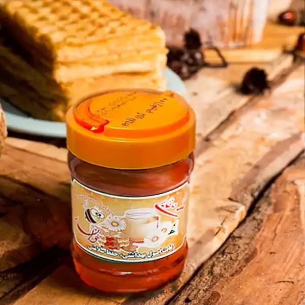 عسل گون دارویی ملکه صفایی نیم کیلویی