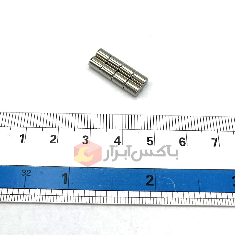 آهنربا نئودیمیوم دیسکی 5×4 میلیمتر گرید 42 — تصویر ۴