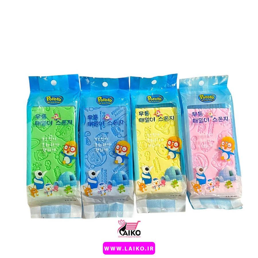 اسفنج شستشوی بدن PORORO — تصویر ۲