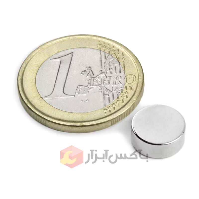 آهنربا نئودیمیوم دیسکی 4×10 میلیمتر گرید 42 — تصویر ۴