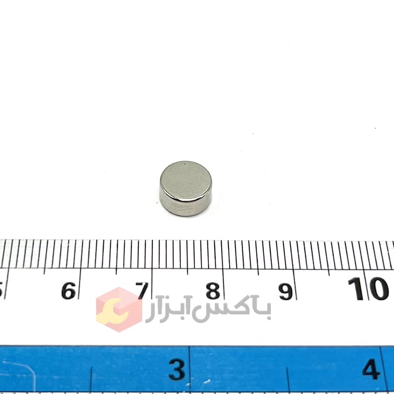 آهنربا نئودیمیوم دیسکی 4×8 میلیمتر گرید 42