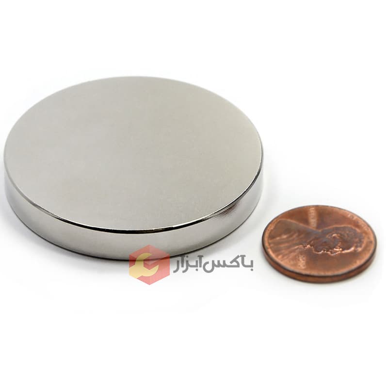آهنربا نئودیمیوم دیسکی 5×40 میلیمتر گرید 42 — تصویر ۳
