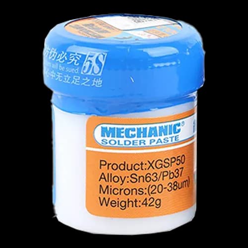 خمیر قلع 183 درجه 42 گرمی مکانیک Mechanic XGSP50