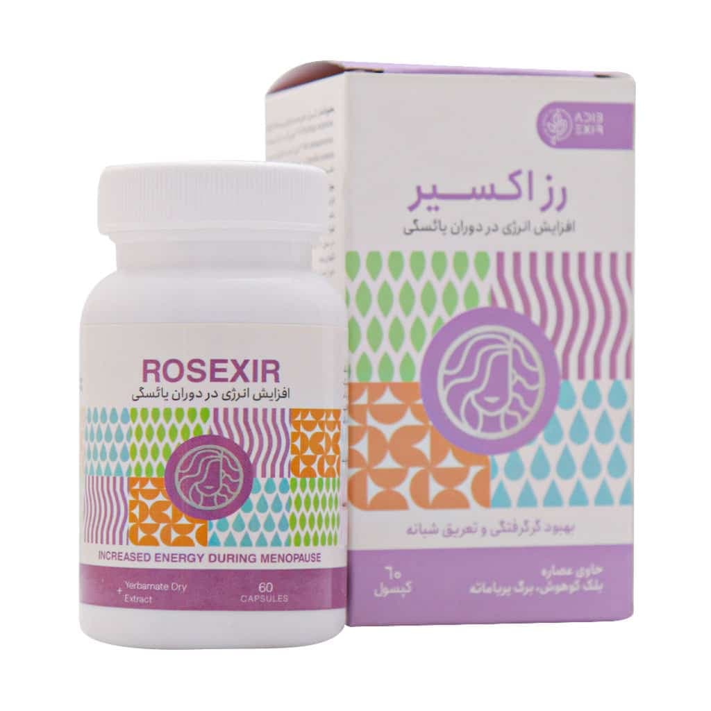 کپسول رز اکسیر ادیب اکسیر 60 عدد — تصویر ۳