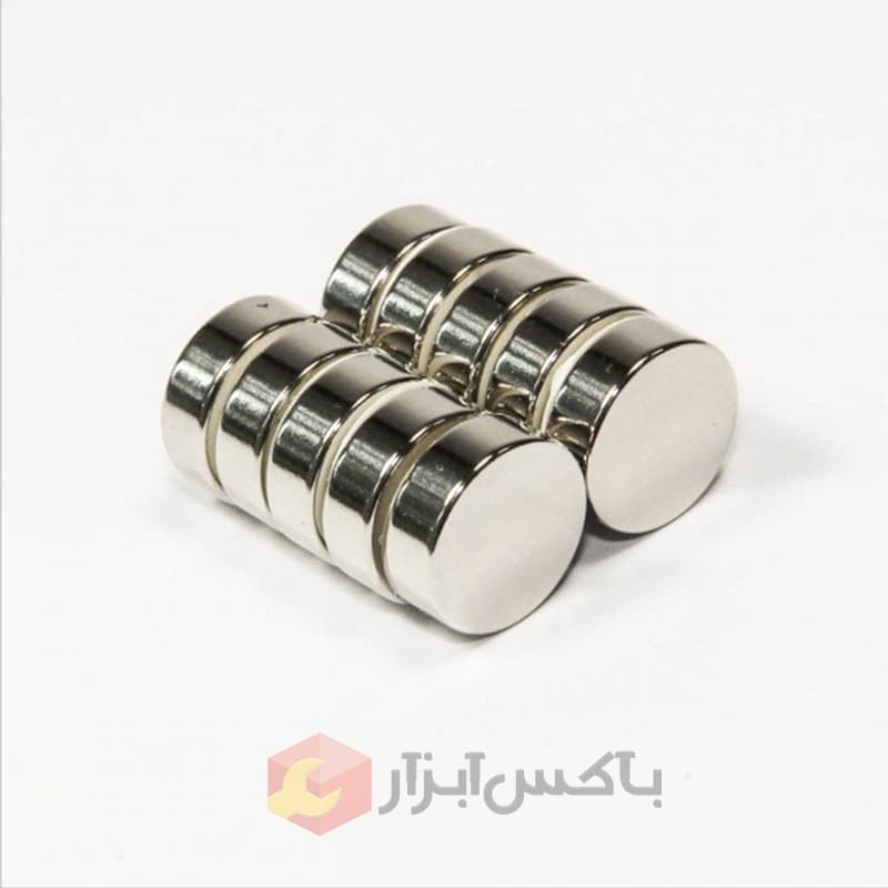 آهنربا نئودیمیوم دیسکی 5×15 میلیمتر گرید 42 — تصویر ۵