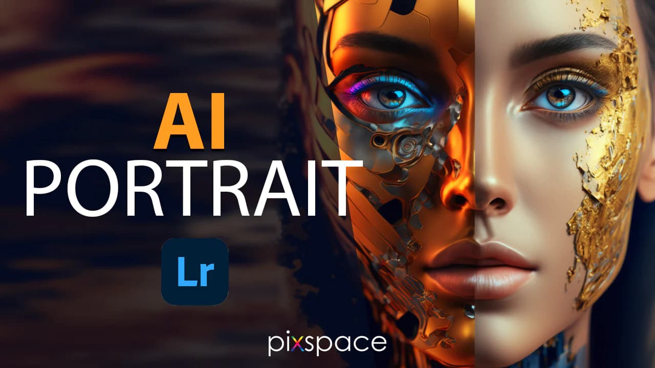 دانلود پریست لایت روم پرتره با هوش مصنوعی AI portrait – Intelligent lightroom presets by PixSpace