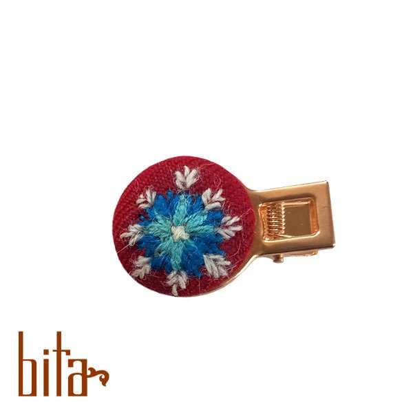 گیره مو پته قرمز