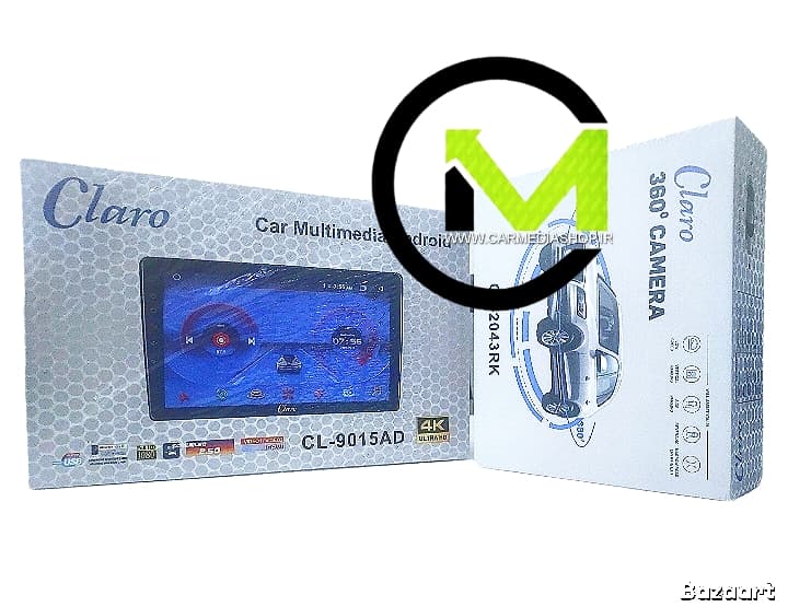 مانیتور اندرویدیCL-9015AD با دوربین ۳۶۰ درجه CLARO — تصویر ۴