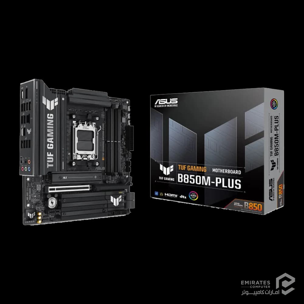 مادربرد ایسوس مدل ASUS MATHEBOARD TUF GAMING B850M-PLUS — تصویر ۲