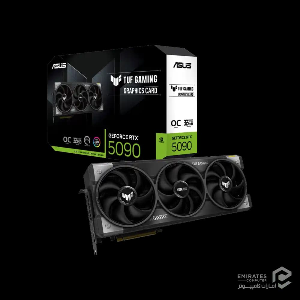 کارت گرافیک ایسوس مدل TUF-RTX5090-O32G-GAMING