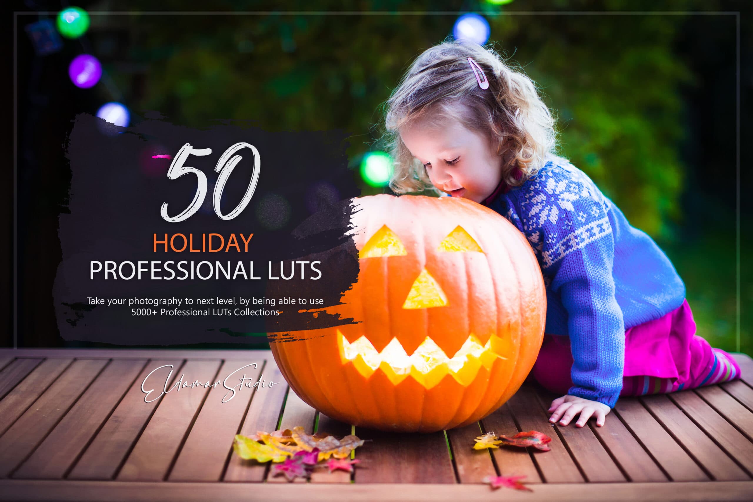 دانلود مجموعه پریست رنگ 50 Holiday LUTs Presets and LUTs Pack