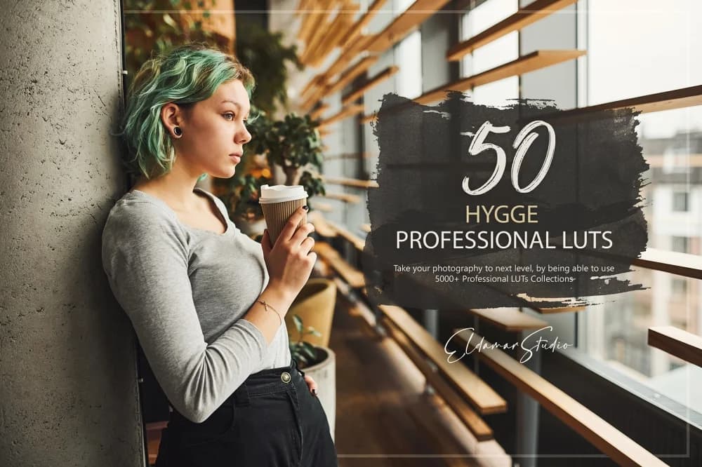 دانلود مجموعه پریست رنگ 50 Hygge LUTs Presets and LUTs Pack