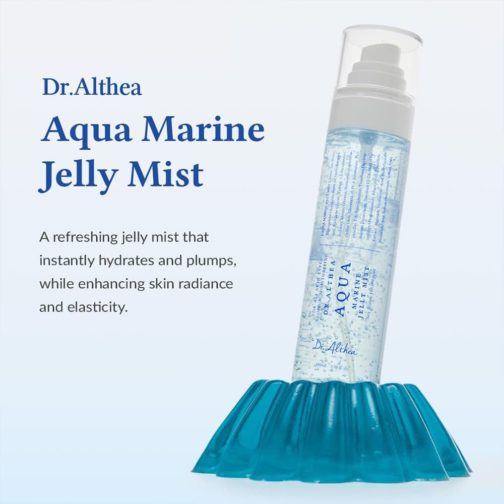 میست ژله‌ای آکوا دکتر آلتیا | آبرسان عمقی و ترمیم سد دفاعی پوست | Dr.Althea Aqua Marine Jelly Mist — تصویر ۴