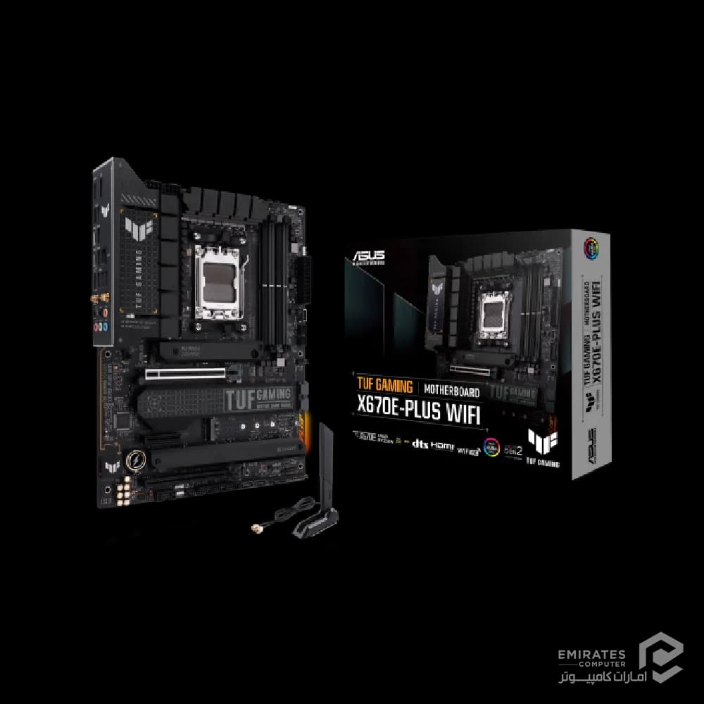 مادربرد ایسوس مدل TUF Gaming X670E-PLUS WiFi — تصویر ۲