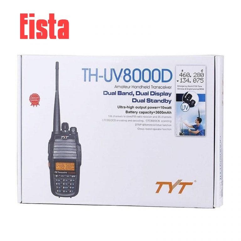 بیسیم واکی تاکی اصلی TYT مدل TH-8000D – بسته دو عددی — تصویر ۶