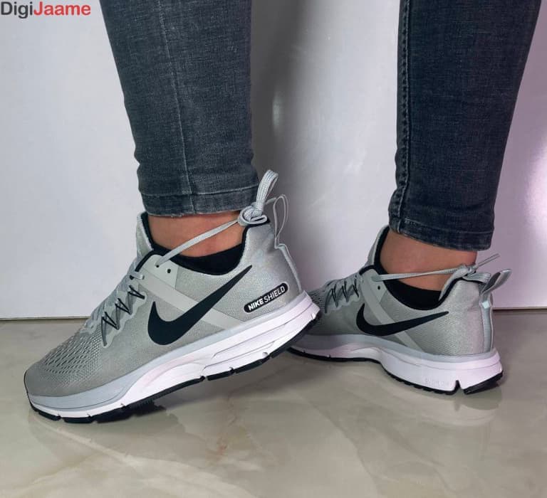 کتونی اسپرت Nike Shield رنگ طوسی کد 4023 — تصویر ۸