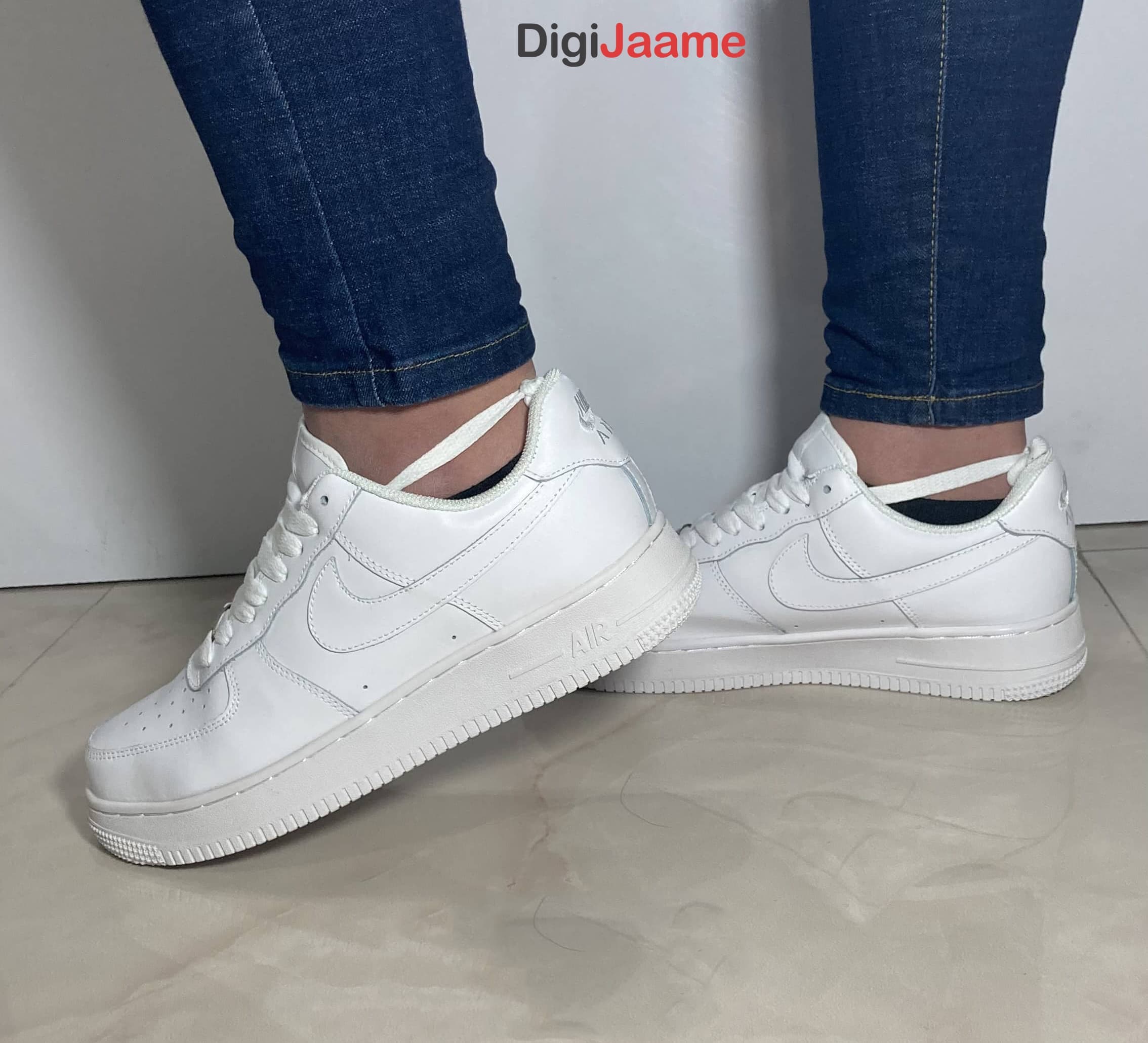 کتونی اسپرت Nike Air Force – سفید کد 4021 — تصویر ۶