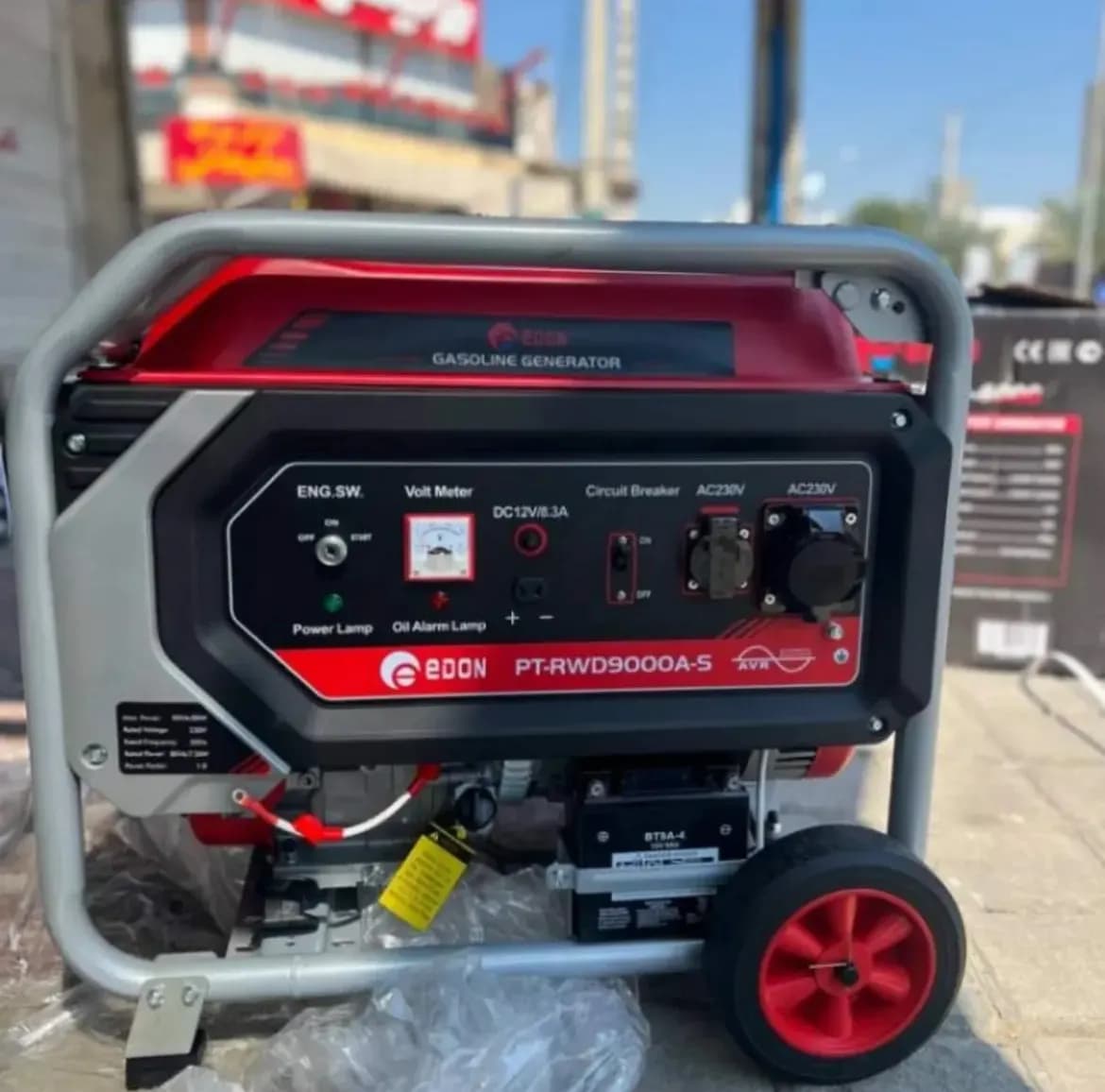موتور برق بنزینی ۸ کیلووات ادون مدل PT-RWD9000A-S — تصویر ۴