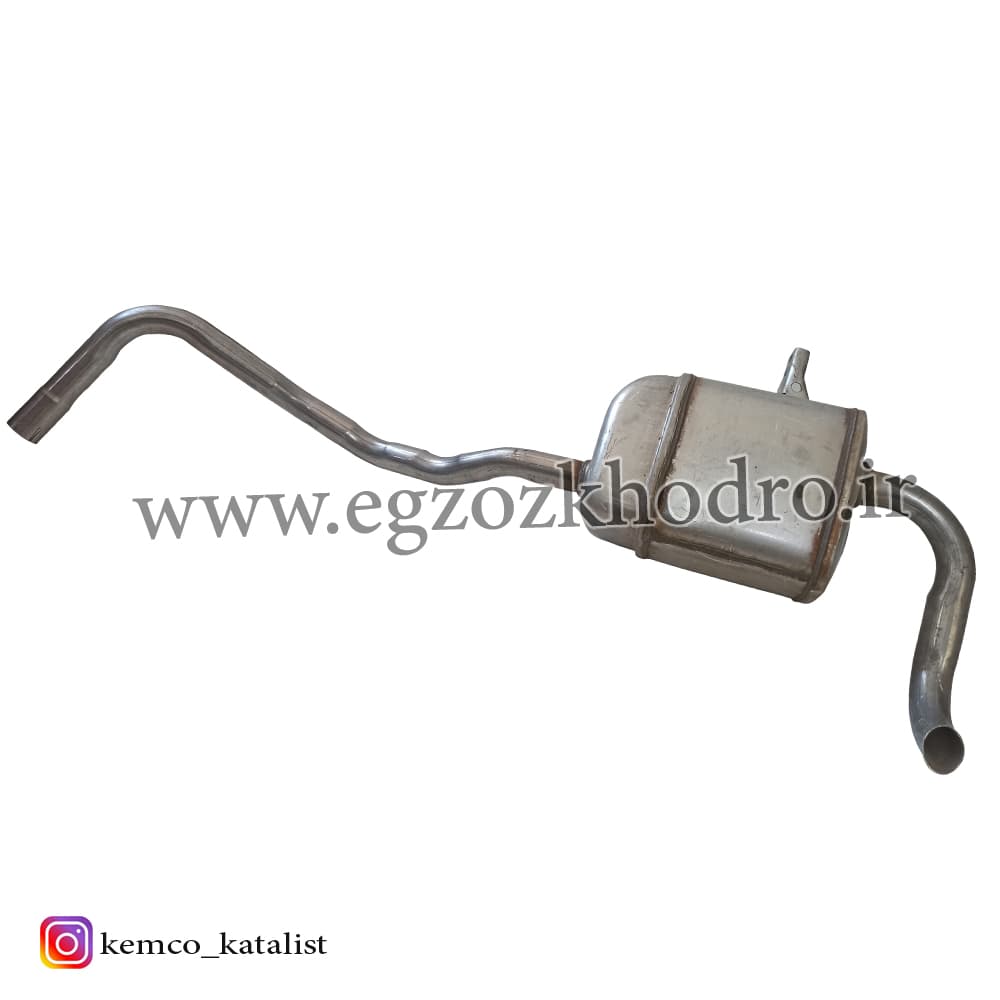 منبع اگزوز عقب مگان وارداتی