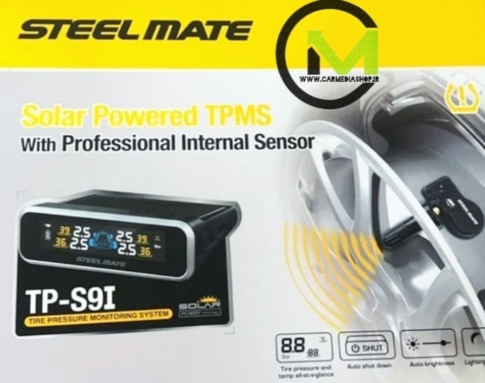 سنسور باد لاستیک TPMS برند STEEL MATE — تصویر ۵