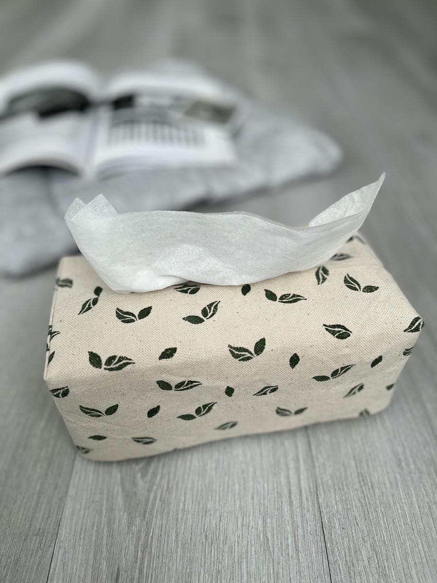 جای دستمال کاغذی برگ