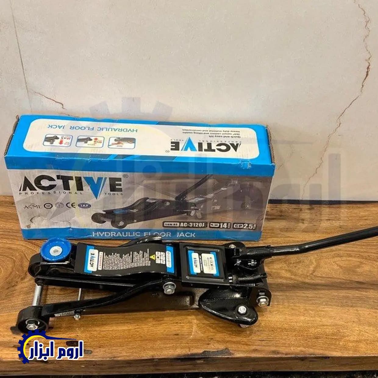 جک سوسماری 2.5 تن کورسی اکتیو مدل AC-3120J — تصویر ۳