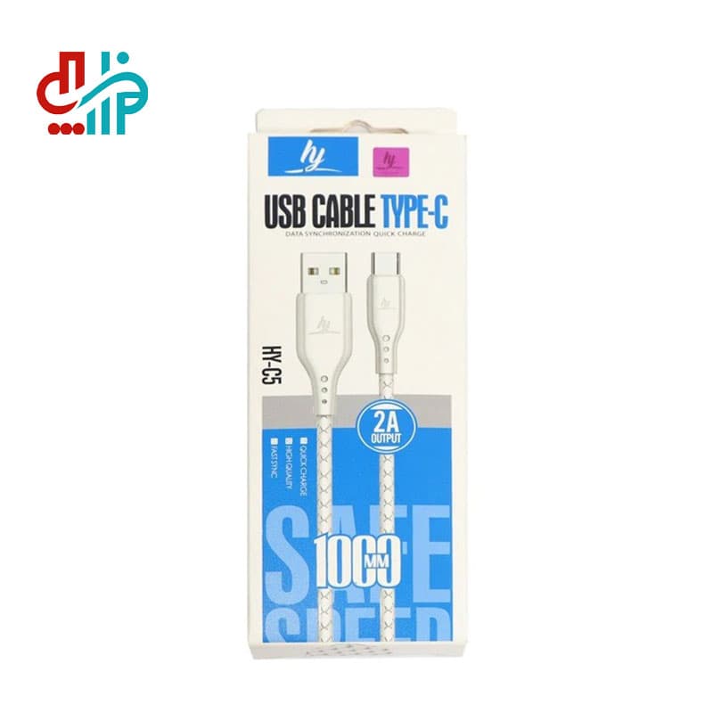 کابل شارژ و دیتا HY مدل C5 Type-C — تصویر ۲