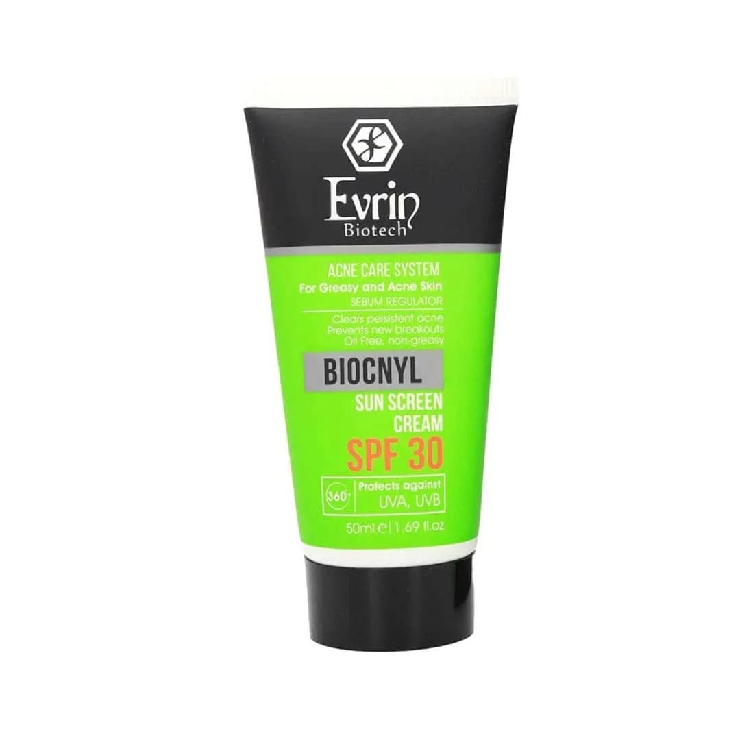 اورین بایوکنیل کرم ضدآفتاب و آنتی آکنه پوست چرب و جوشی SPF 30 — تصویر ۳