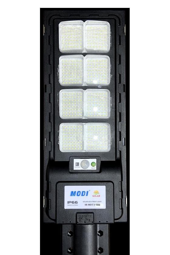 چراغ خیابانی خورشیدی مودی 1000 وات مدل IR-MD731000 — تصویر ۶