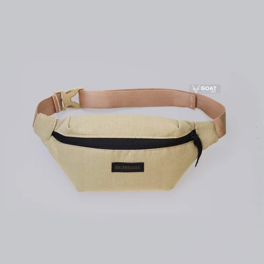بادی بگ بالنسیاگا رنگ کرم پارچه برزنتی UNISEX — تصویر ۵