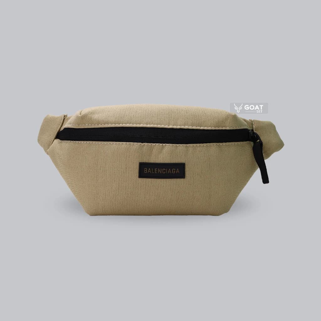 بادی بگ بالنسیاگا رنگ کرم پارچه برزنتی UNISEX