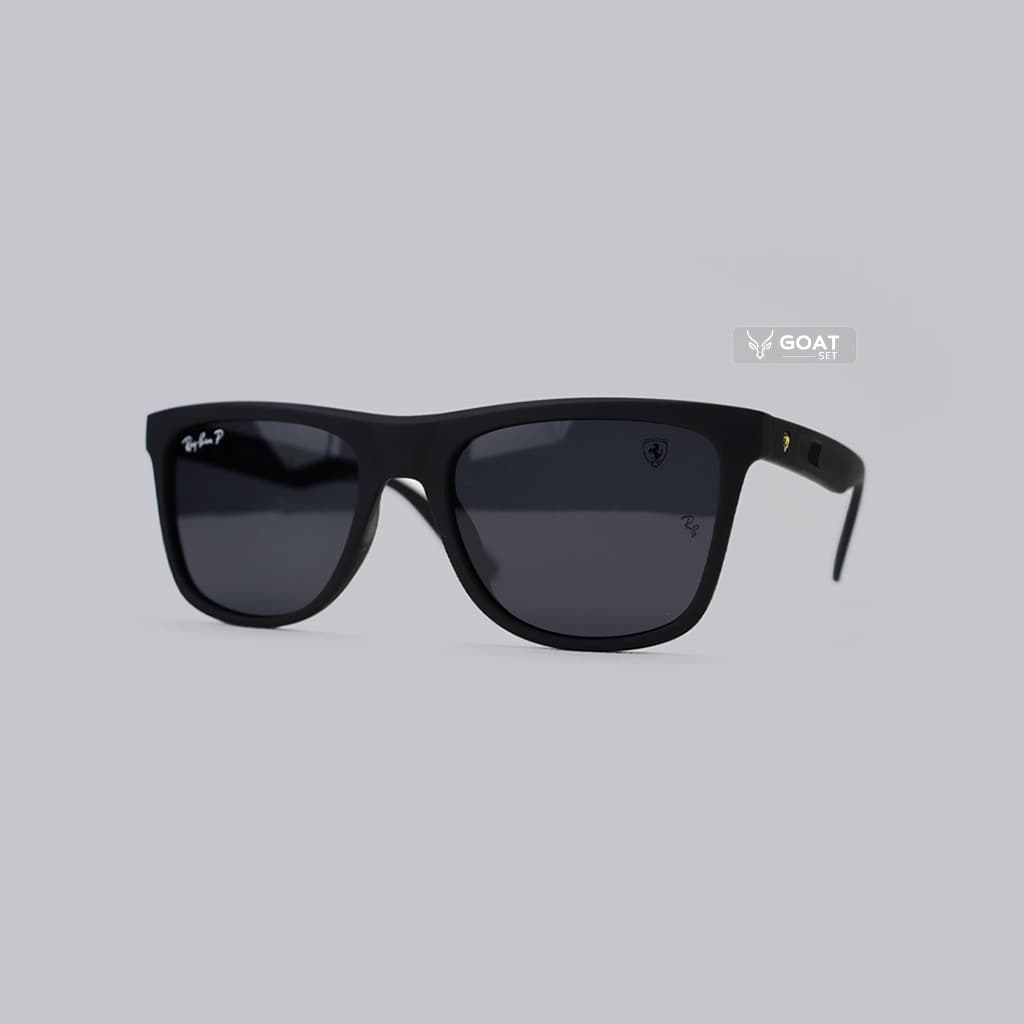 عینک آفتابی مردانه ری بن فراری (RAY-BAN) لنز پلاریزه فریم ویفرر E-3802
